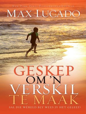 cover image of Geskep om 'n verskil te maak